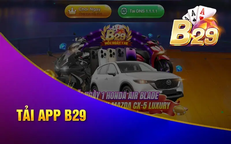 Hướng dẫn tải app B29